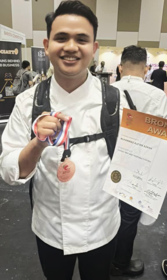 鉑昕國際酒店廚藝團隊在 2025 馬來西亞國際食品與酒店展取得佳績